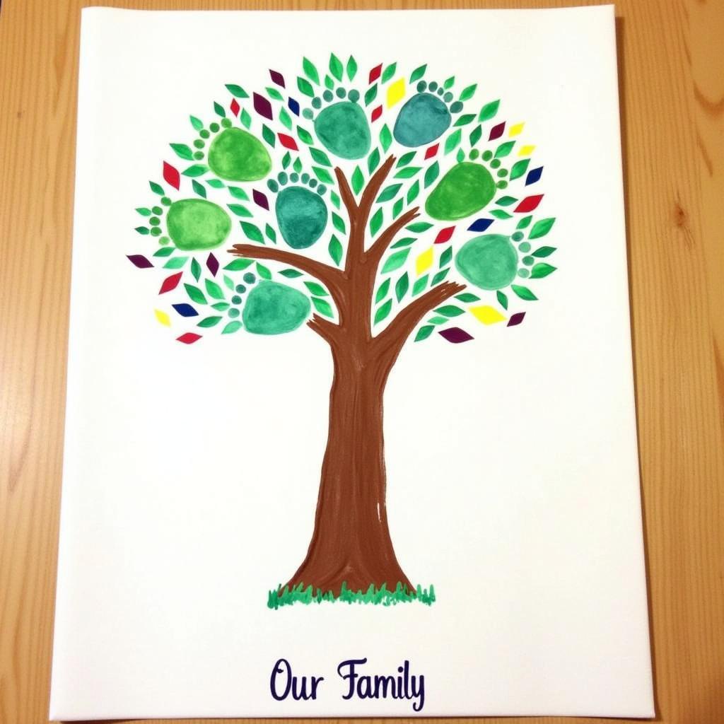 Love Footprint Tree