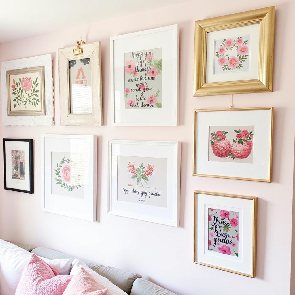 Love Shack Fancy Gallery Wall Ideas