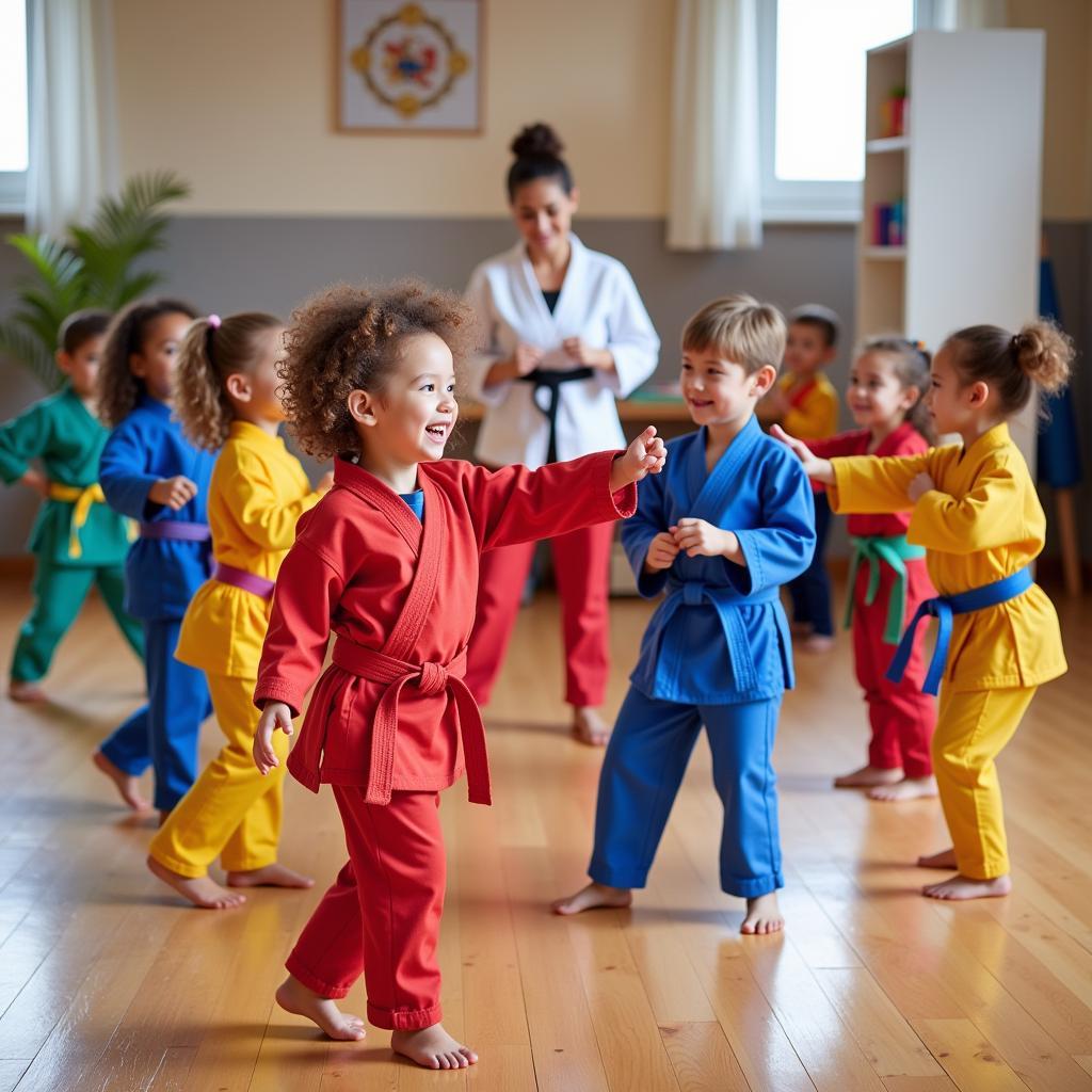 Choosing a martial arts class for 3-year-olds