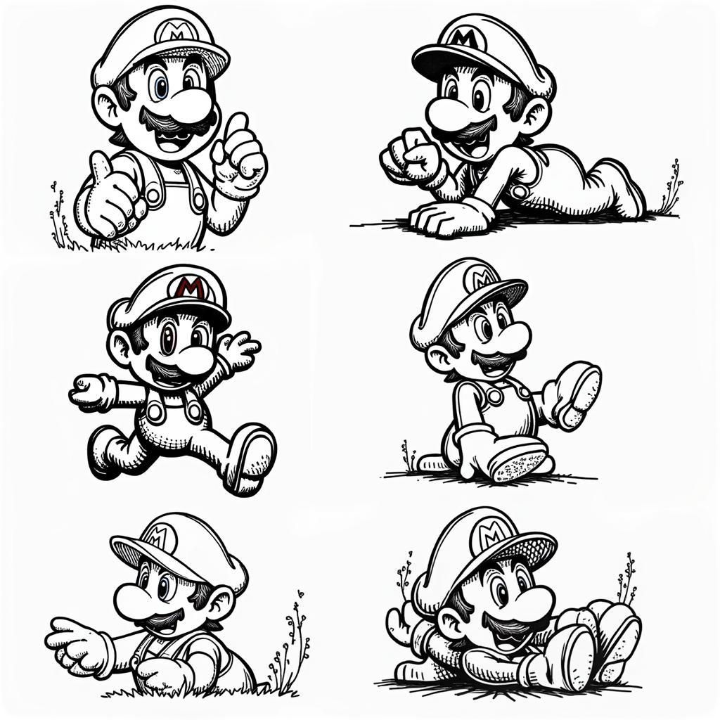 Advanced Mario ASCII Art Techniques