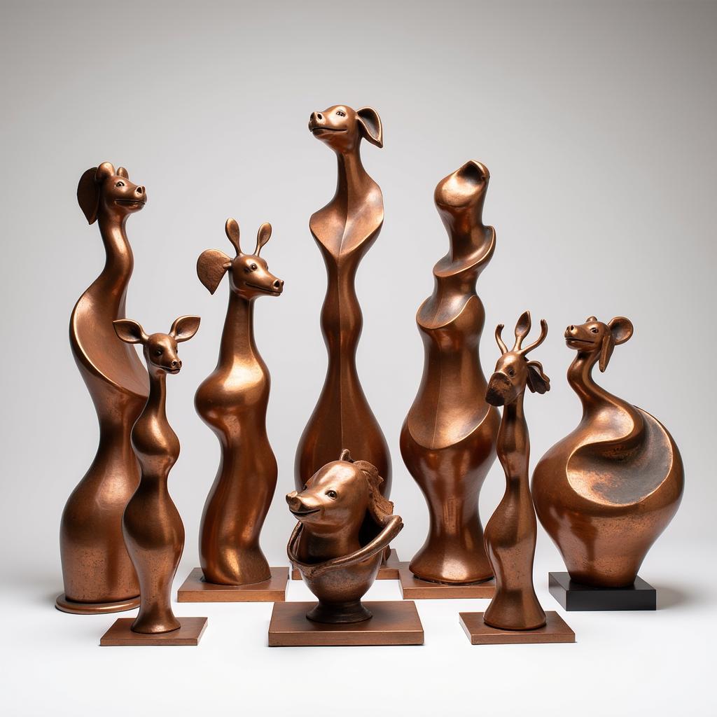 Mark Malizia Copper Art Sculptures