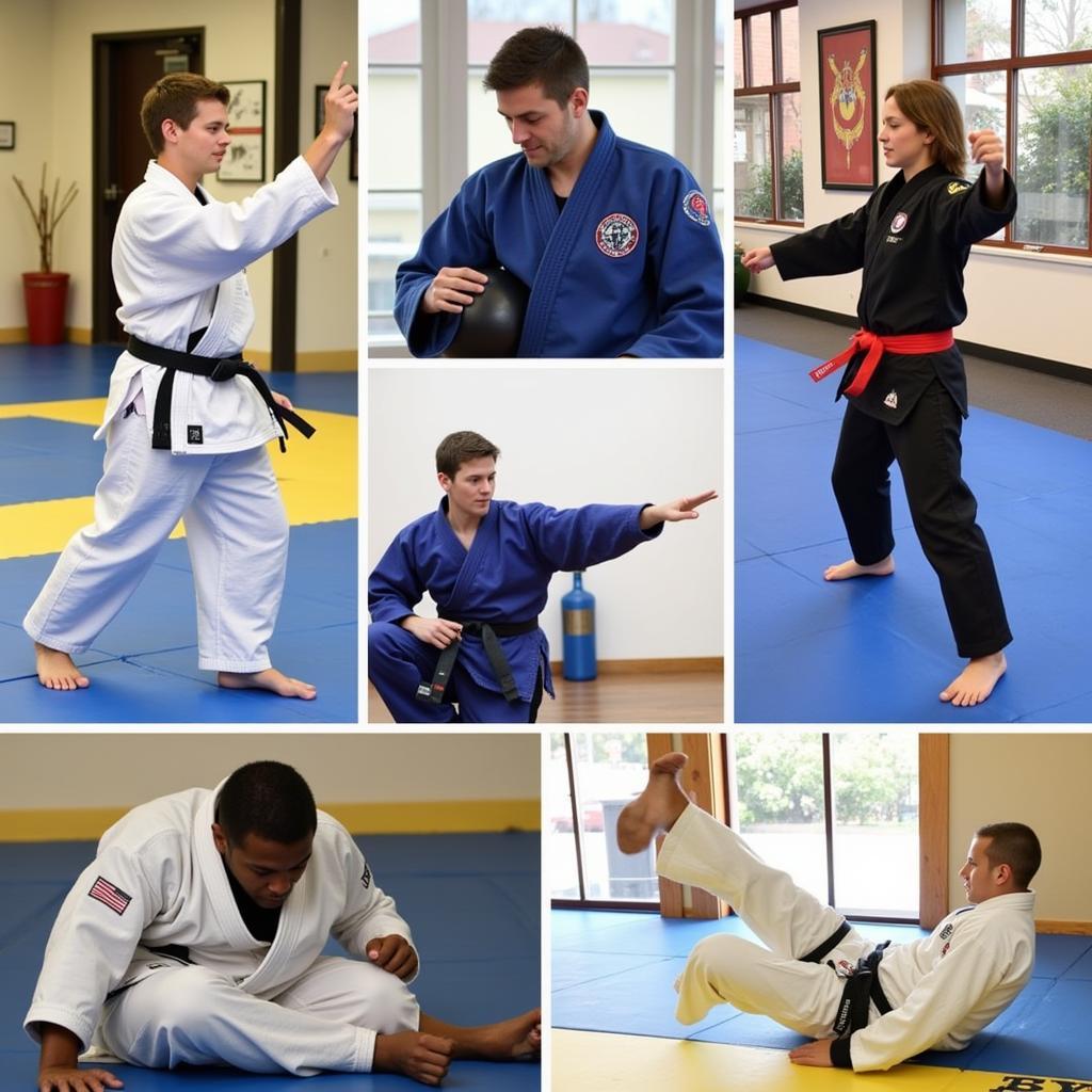 Diverse martial arts styles available in Tracy