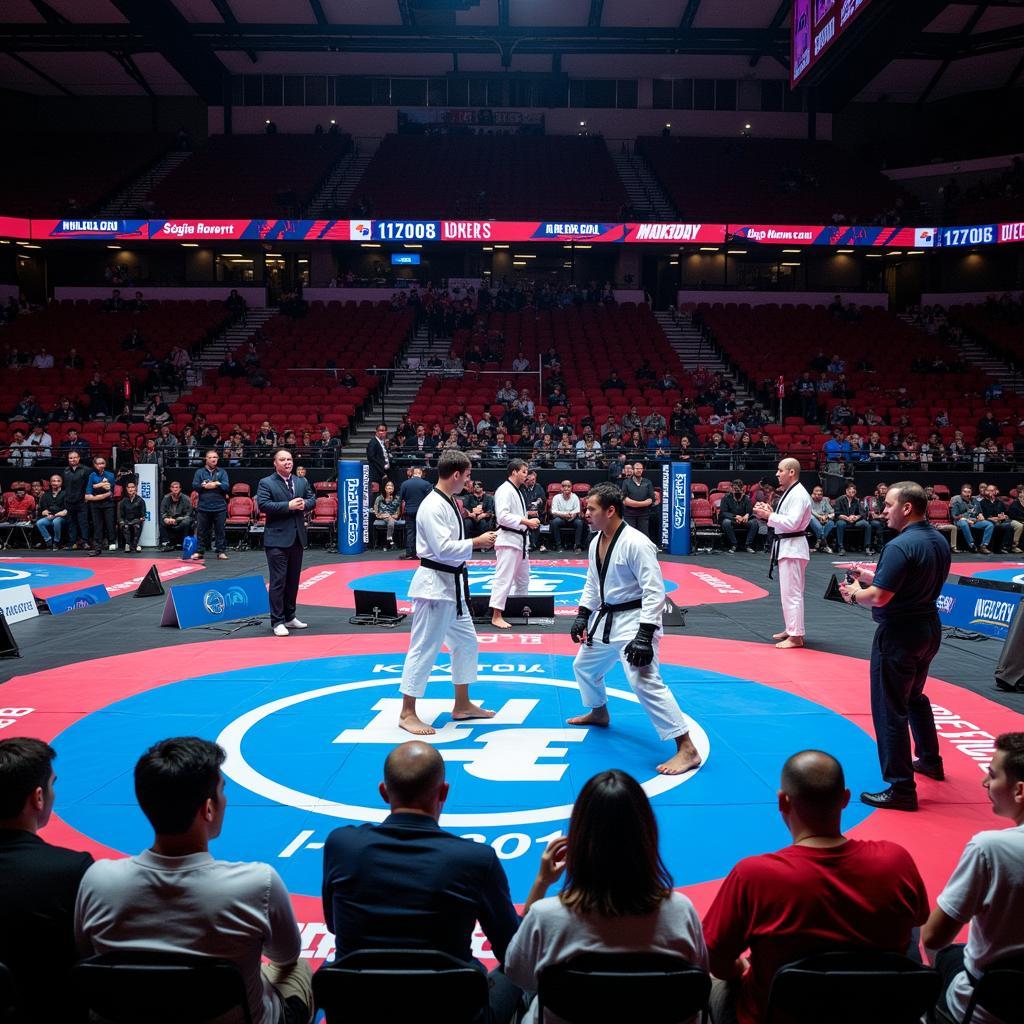 Competing in a Martial Arts Tournament