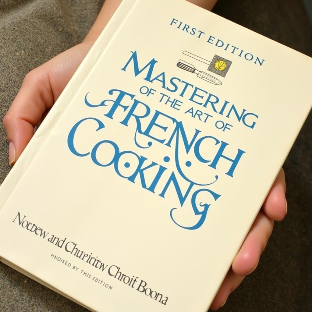 First edition cover of Mastering the Art of French Cooking