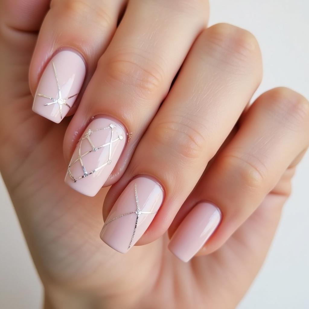 Mẫu Nail Art Gel Polish Tinh Tế