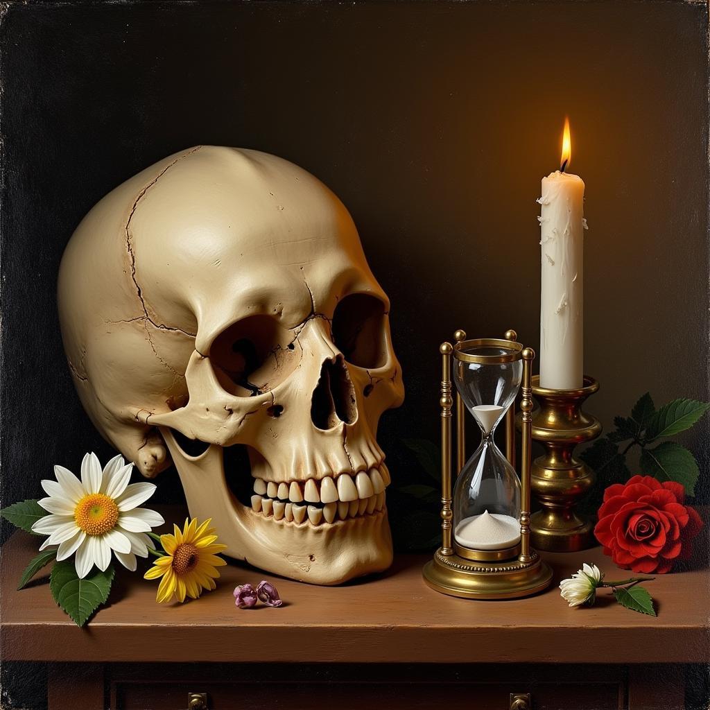 Memento Mori Still Life: Human Skull in Art