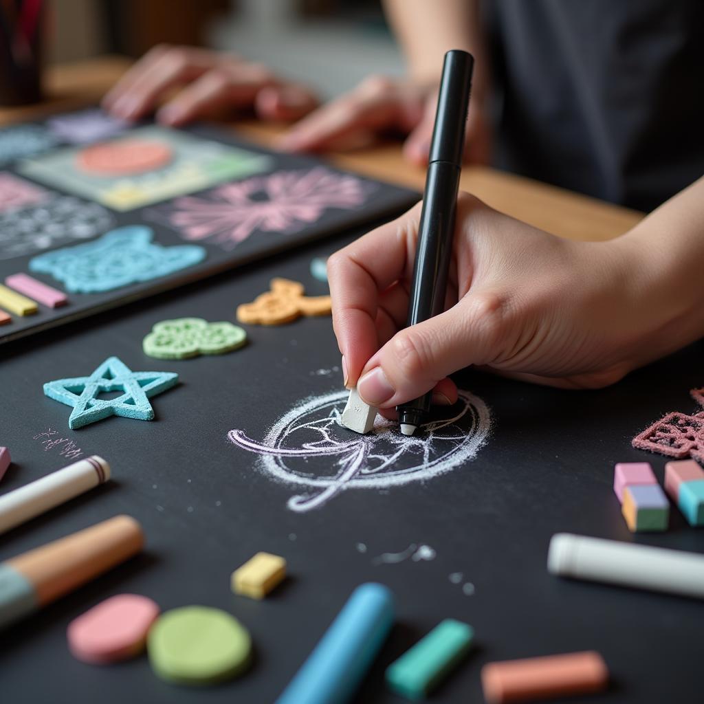 Tips and Tricks for Creating Stunning Chalkboard Art