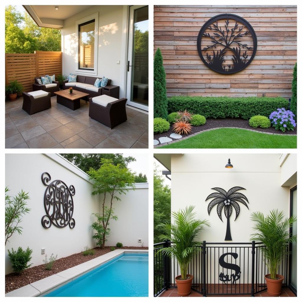 Creative Metal Wall Art Ideas for Outdoor Spaces