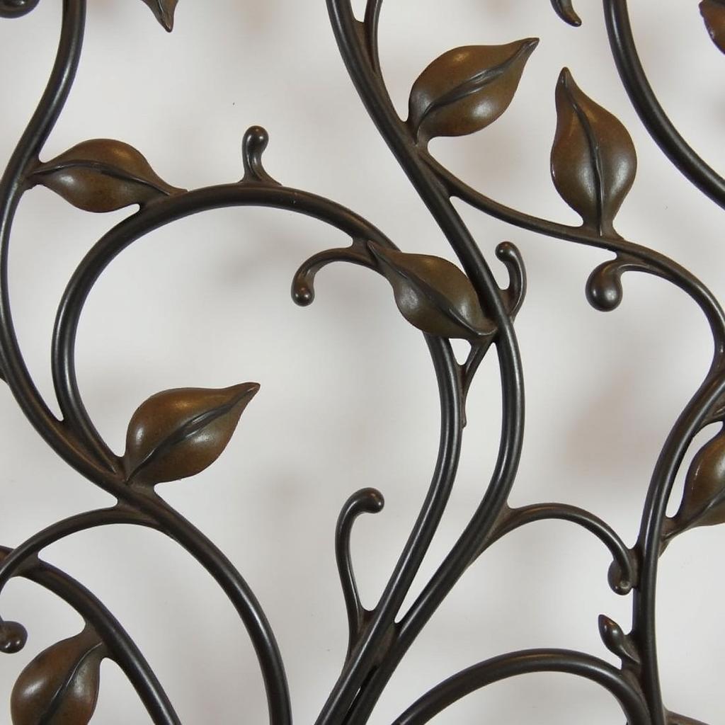 Metal Wall Art Sculpture Leaves