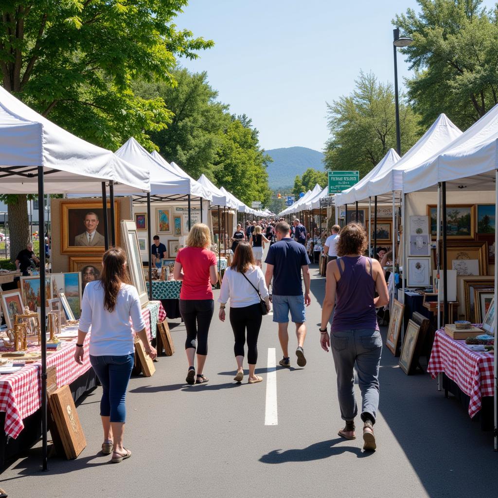 Millcreek Arts Festival Art Displays