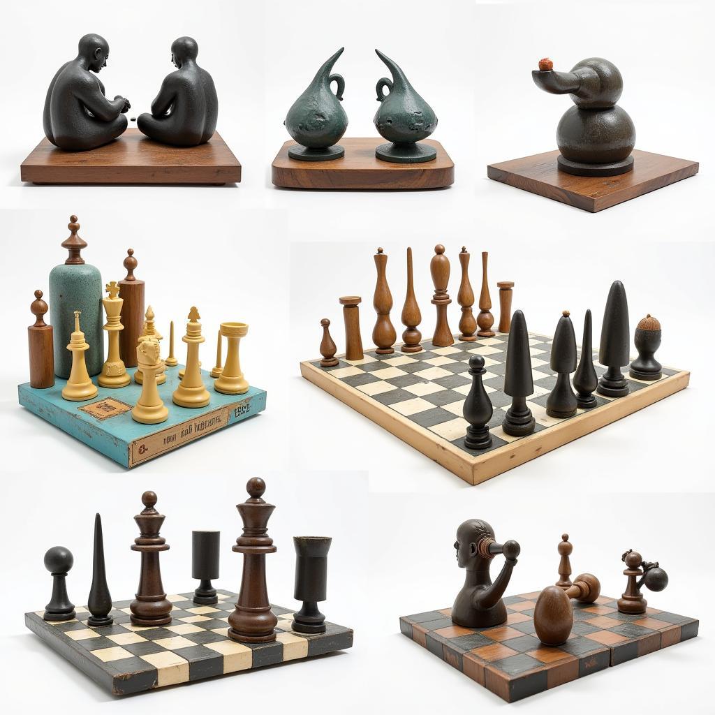 Modern Art Chess Sets: Unique and Creative Designs