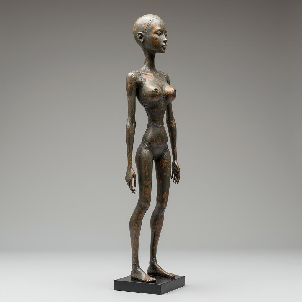 A contemporary art figurine