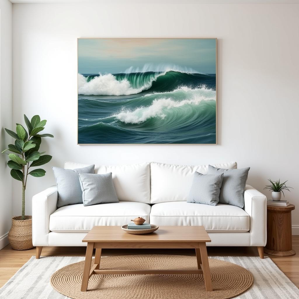 Modern Coastal Wall Art Decor