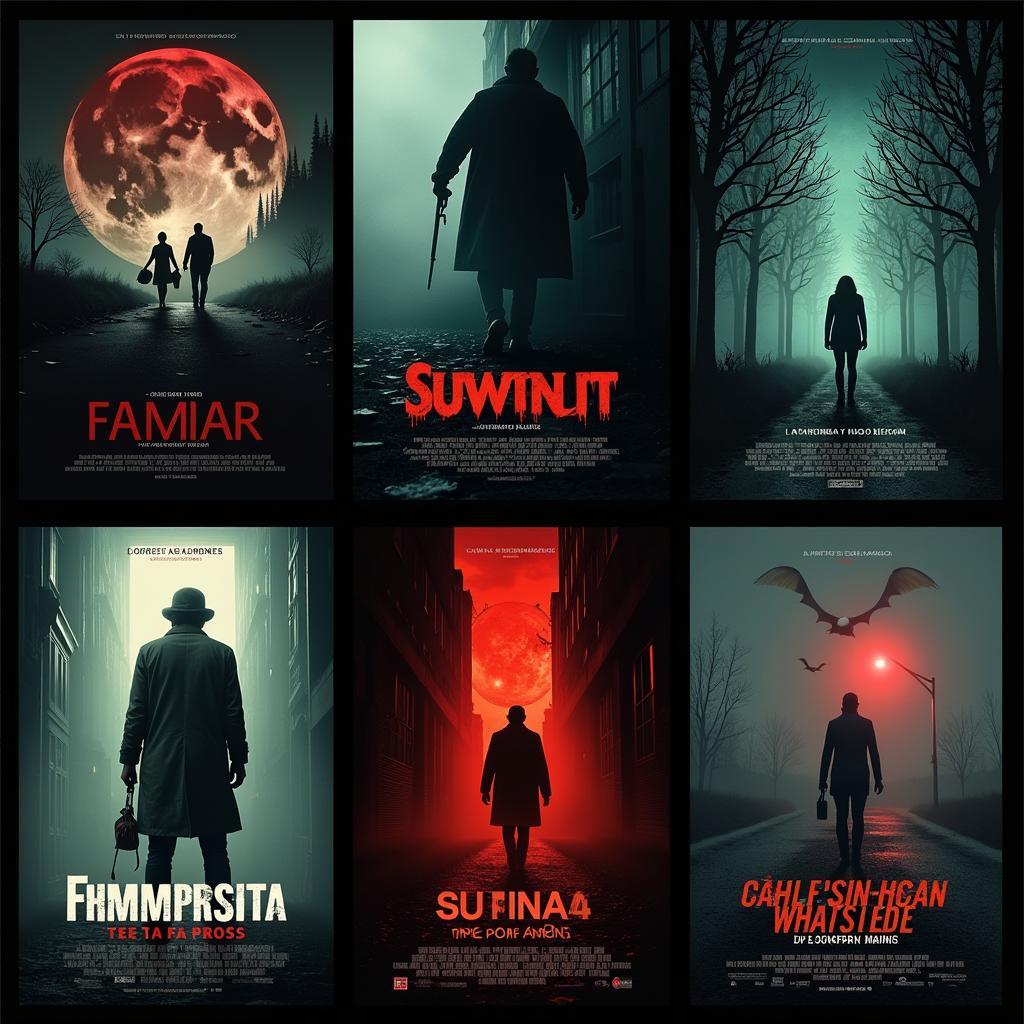 Modern Horror Posters and Psychological Horror