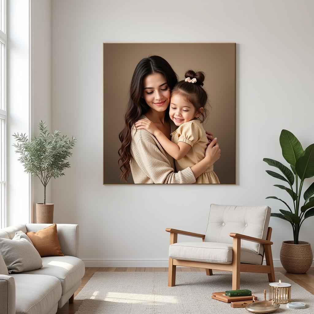 Mother and Child Canvas Art