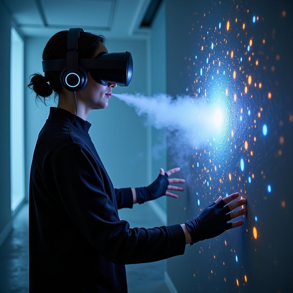 Multi-Sensory Digital Art: Immersive experience with sound, haptic feedback, and scent.