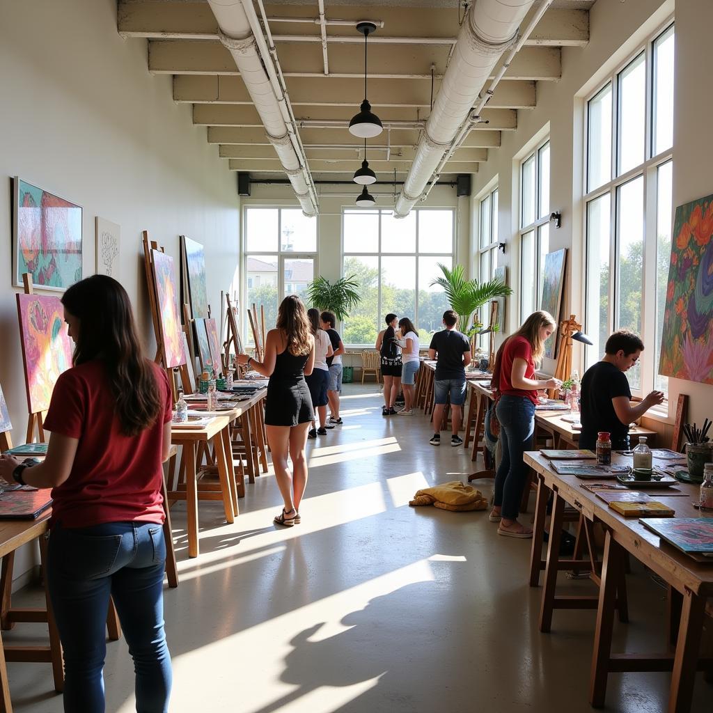 Art studios bustling with activity in Naples, FL