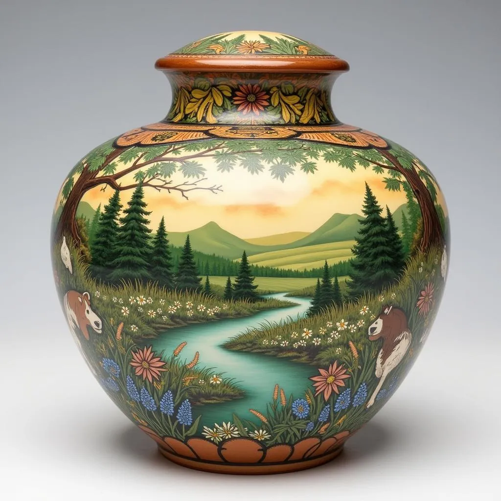 Nature-Inspired Urn Art: A Celebration of Life's Beauty