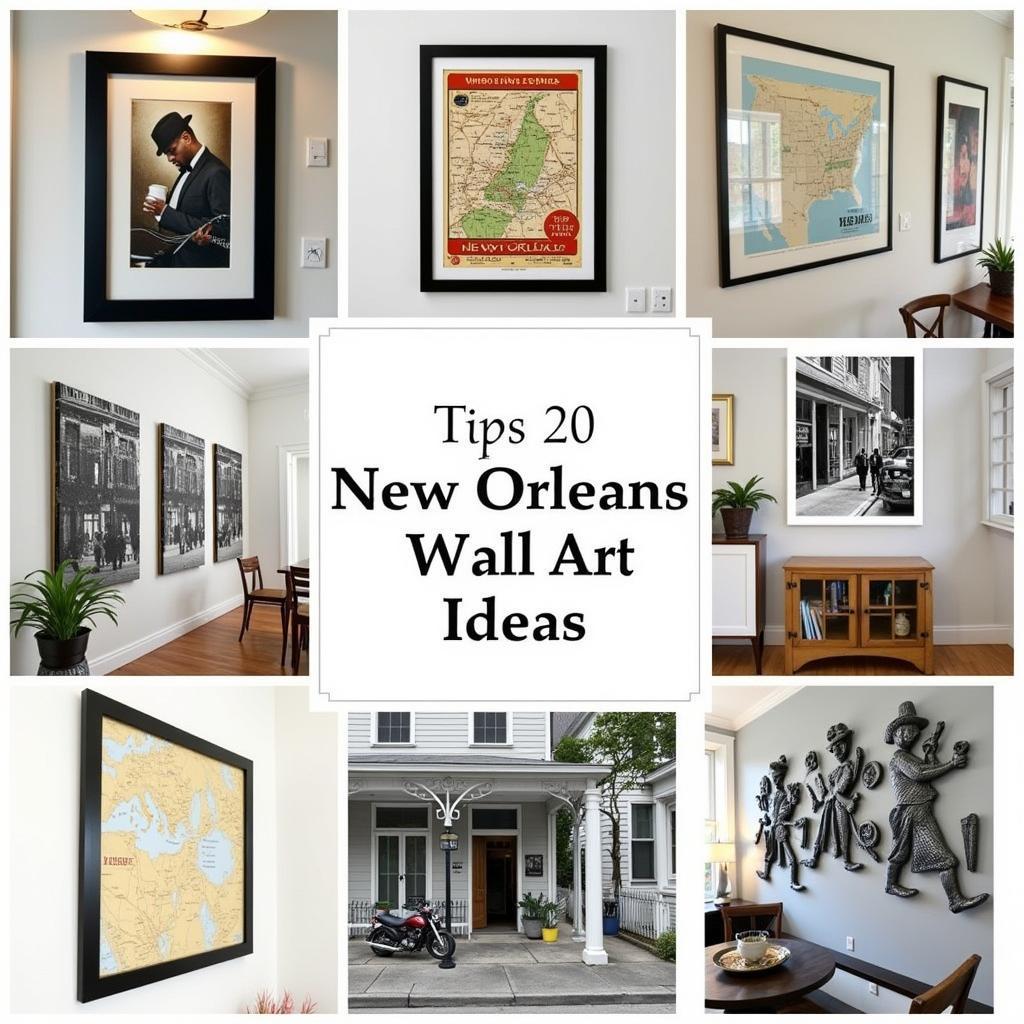 New Orleans Gallery Wall Ideas