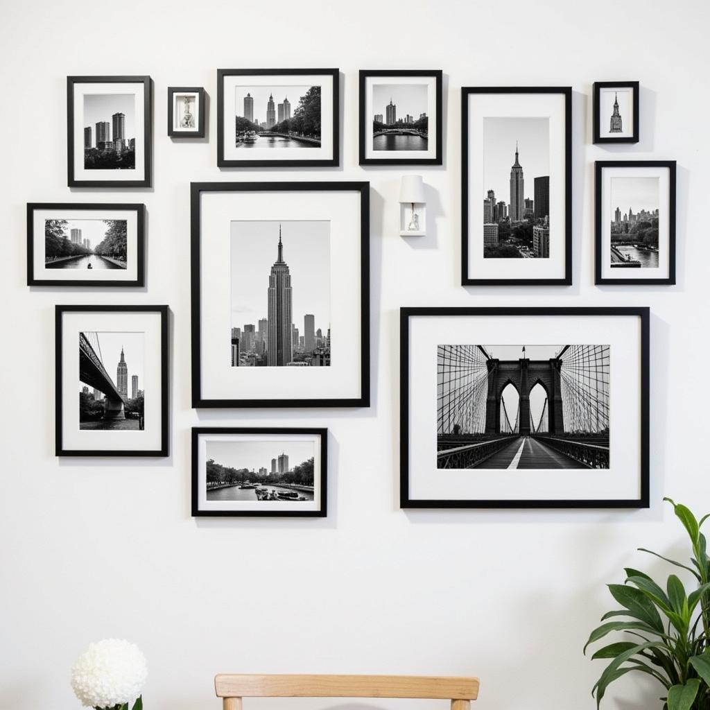 New York City Black and White Wall Art