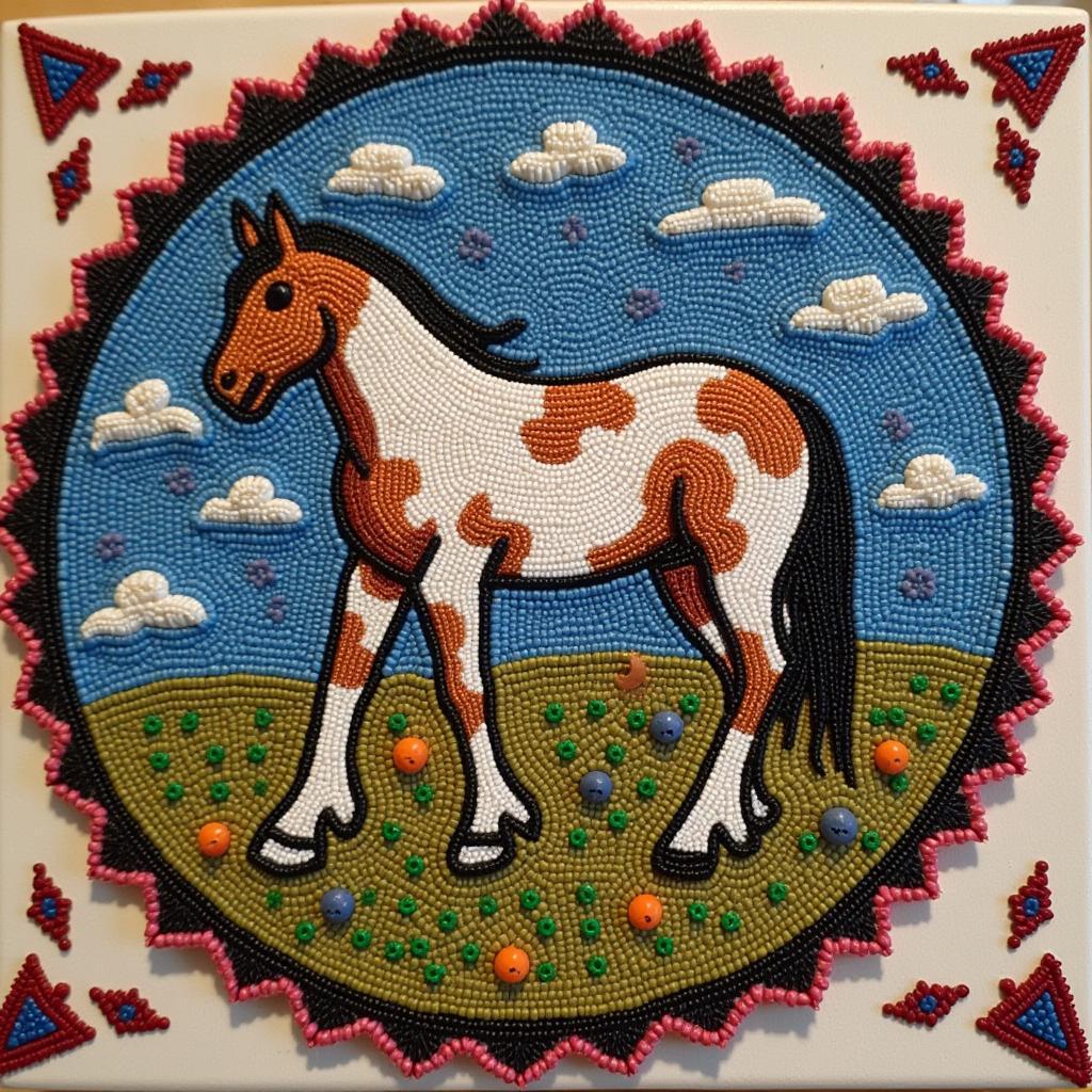 Nez Perce Appaloosa Horse Art 