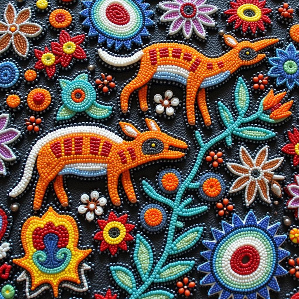 Intricate Beadwork Designs of the Nez Perce Tribe