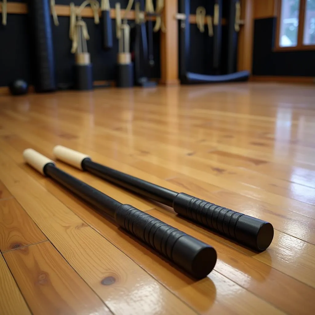 Hình ảnh Nunchaku trong phòng tập