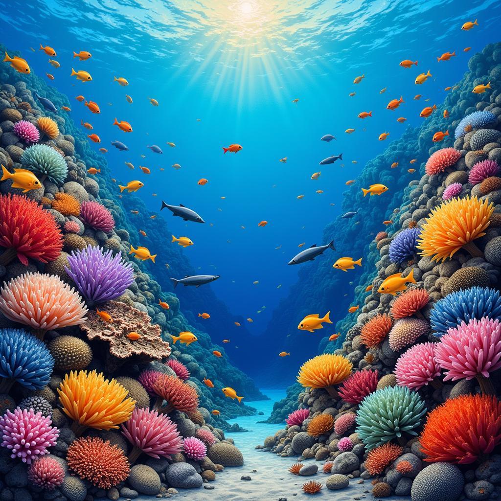 Ocean Themed Art Painting