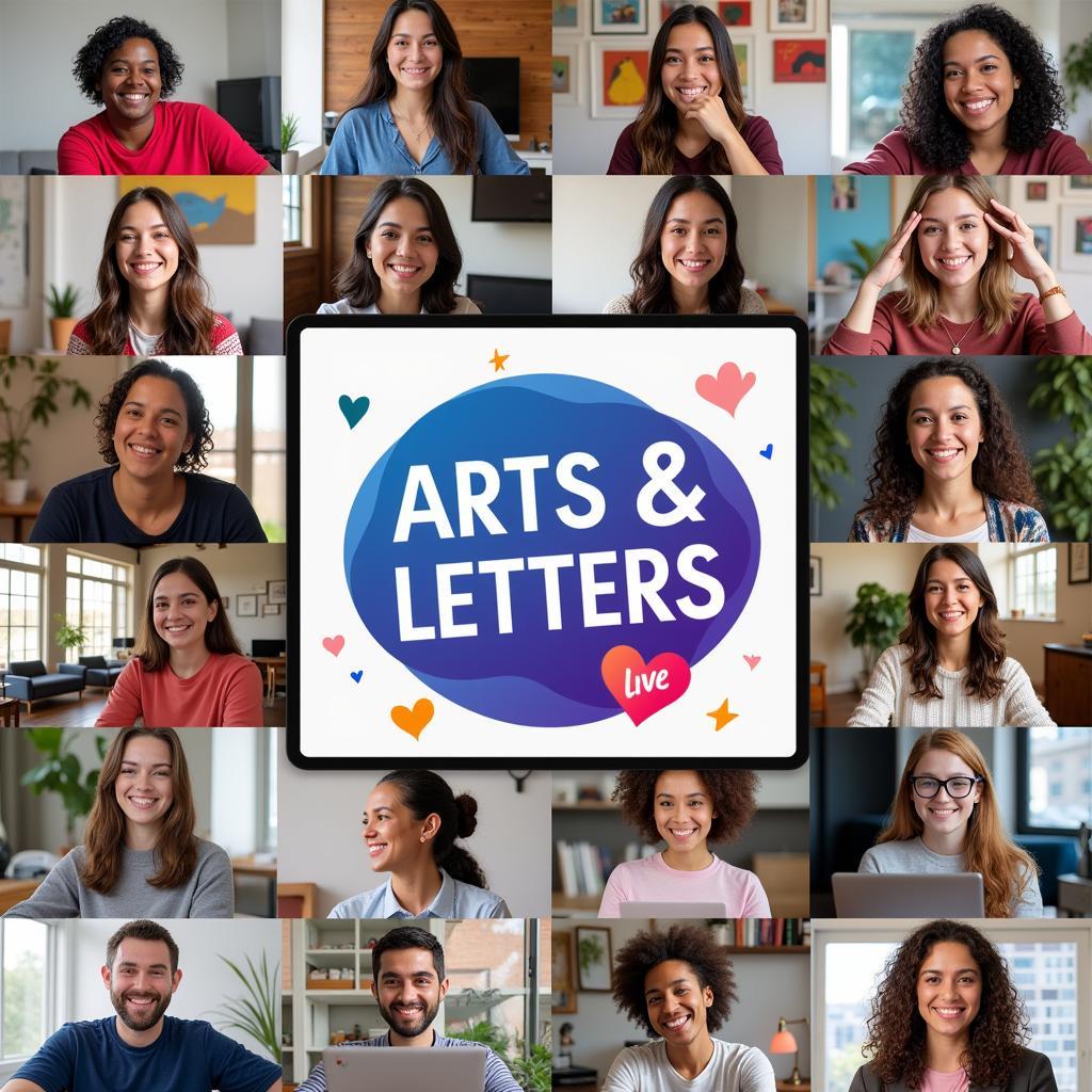 Thriving Online Community at DMA Arts and Letters Live