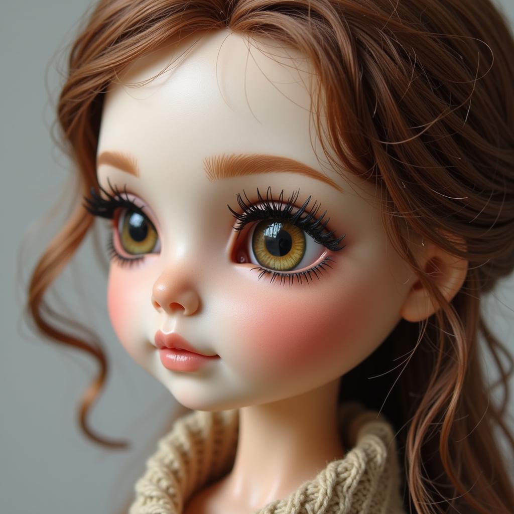 Portrait of an OOAK Art Doll