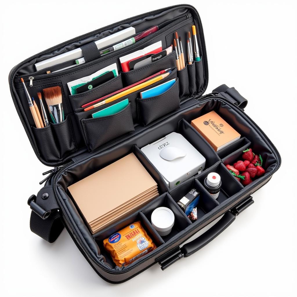 Organized Art Supply Travel Bag