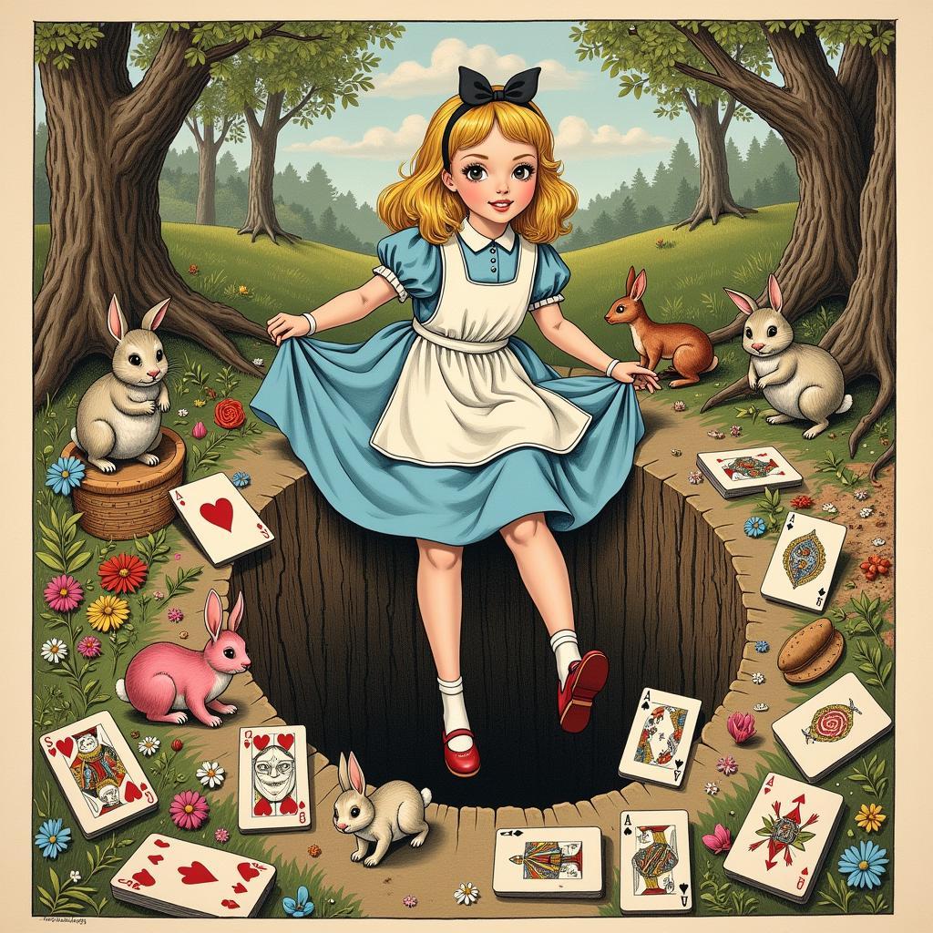 Original Alice in Wonderland Illustrations