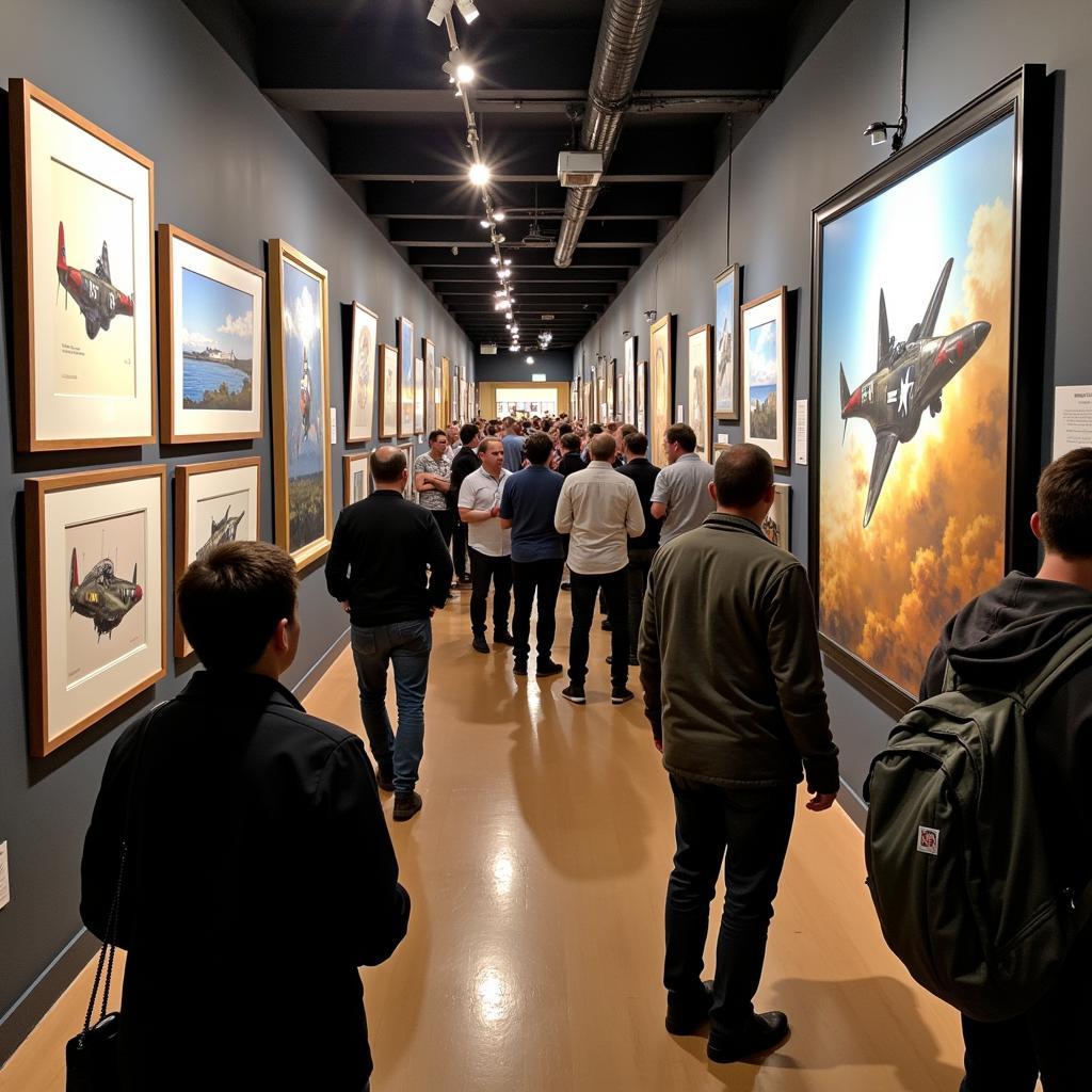 P-51 Mustang Art Exhibition