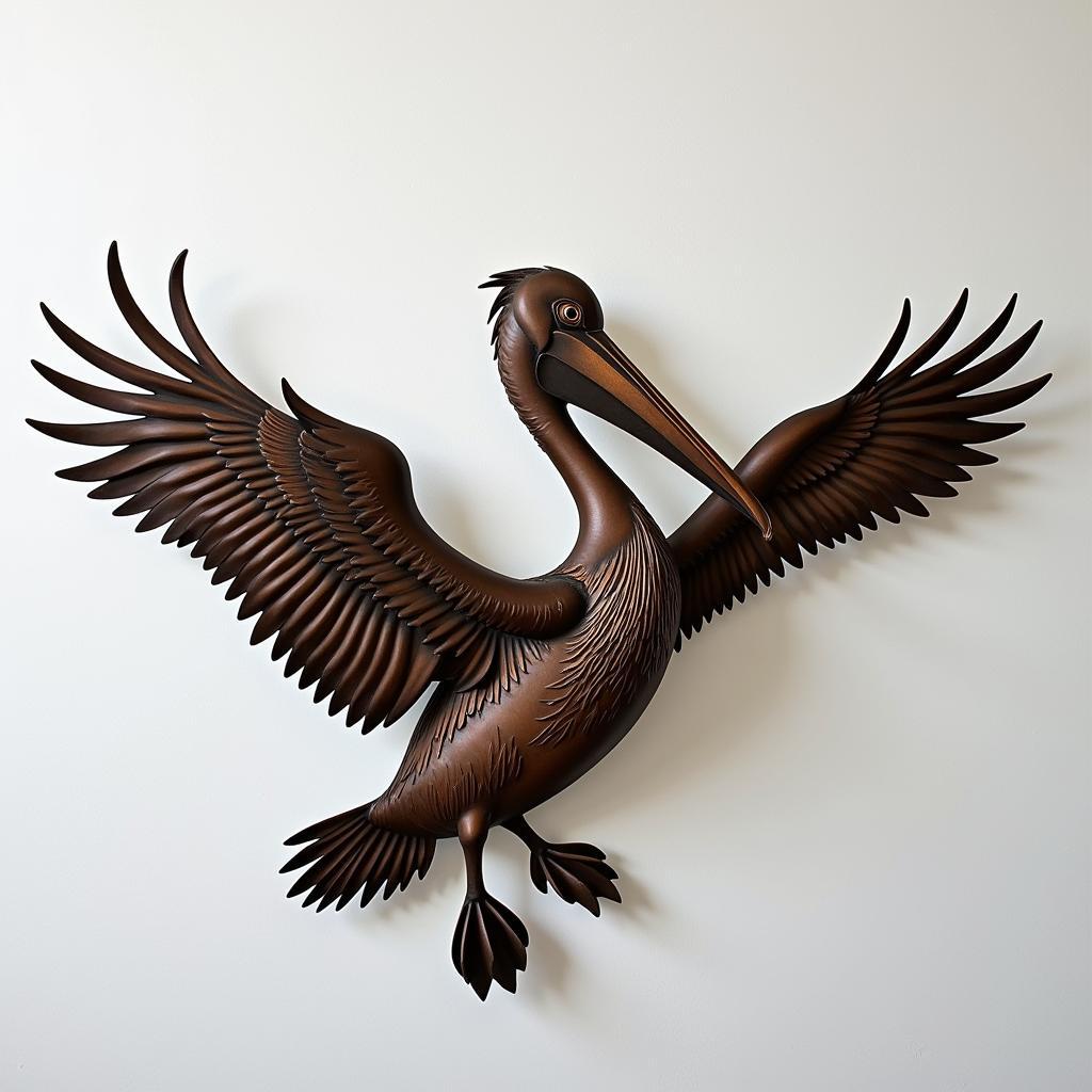 Pelican Metal Wall Art