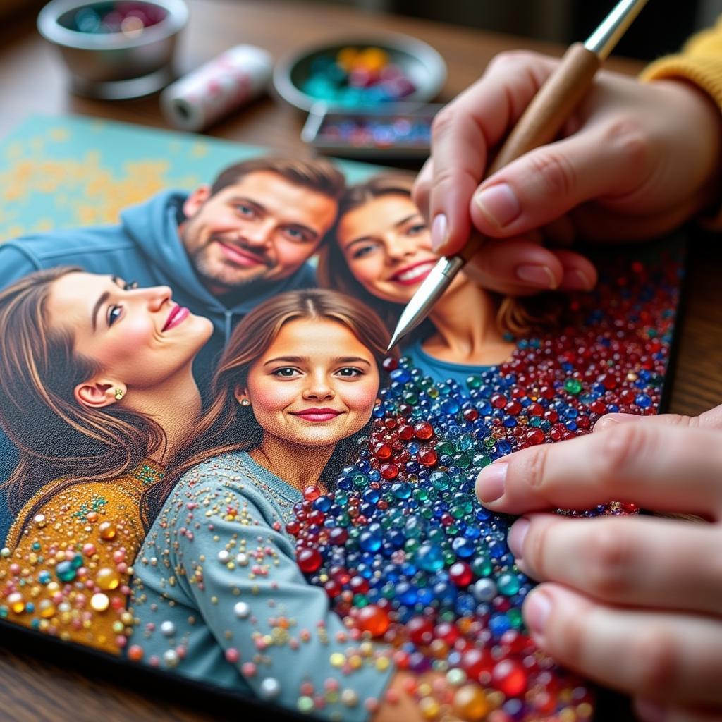 Personalized Diamond Art Canvas