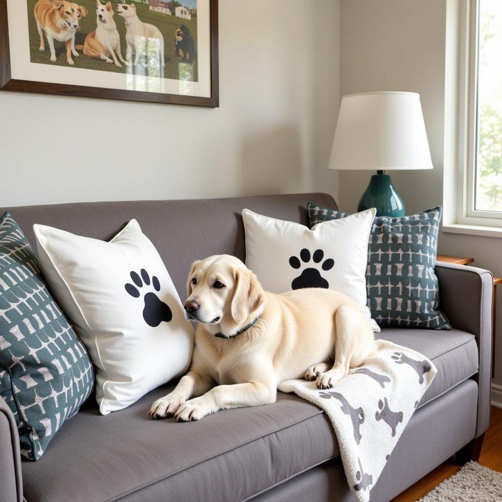 Stylish Home Decor and Accessories with Pet-Themed Motifs