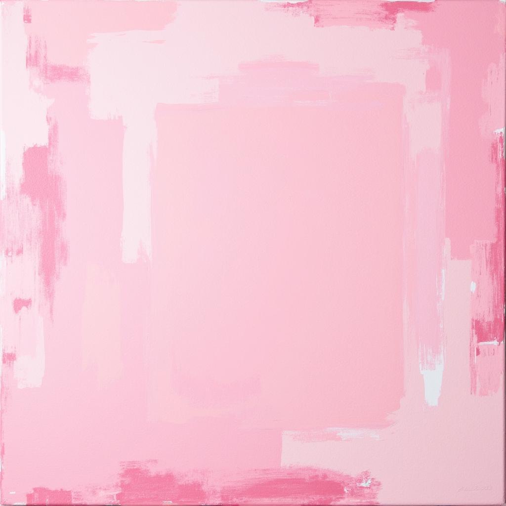 Abstract Pink Canvas Wall Art