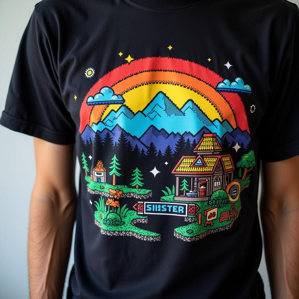 Pixel Art T-Shirt Design