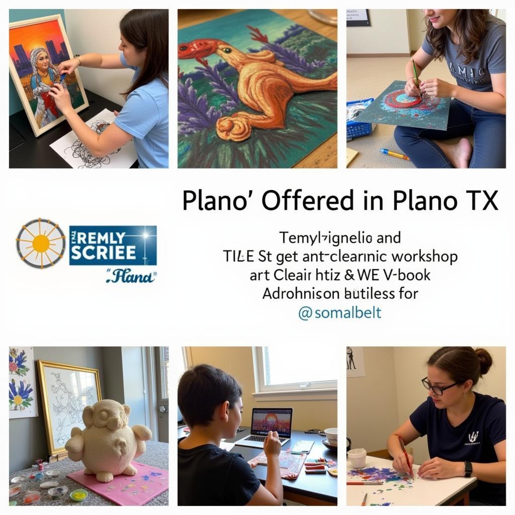 Variety of Art Classes in Plano, TX