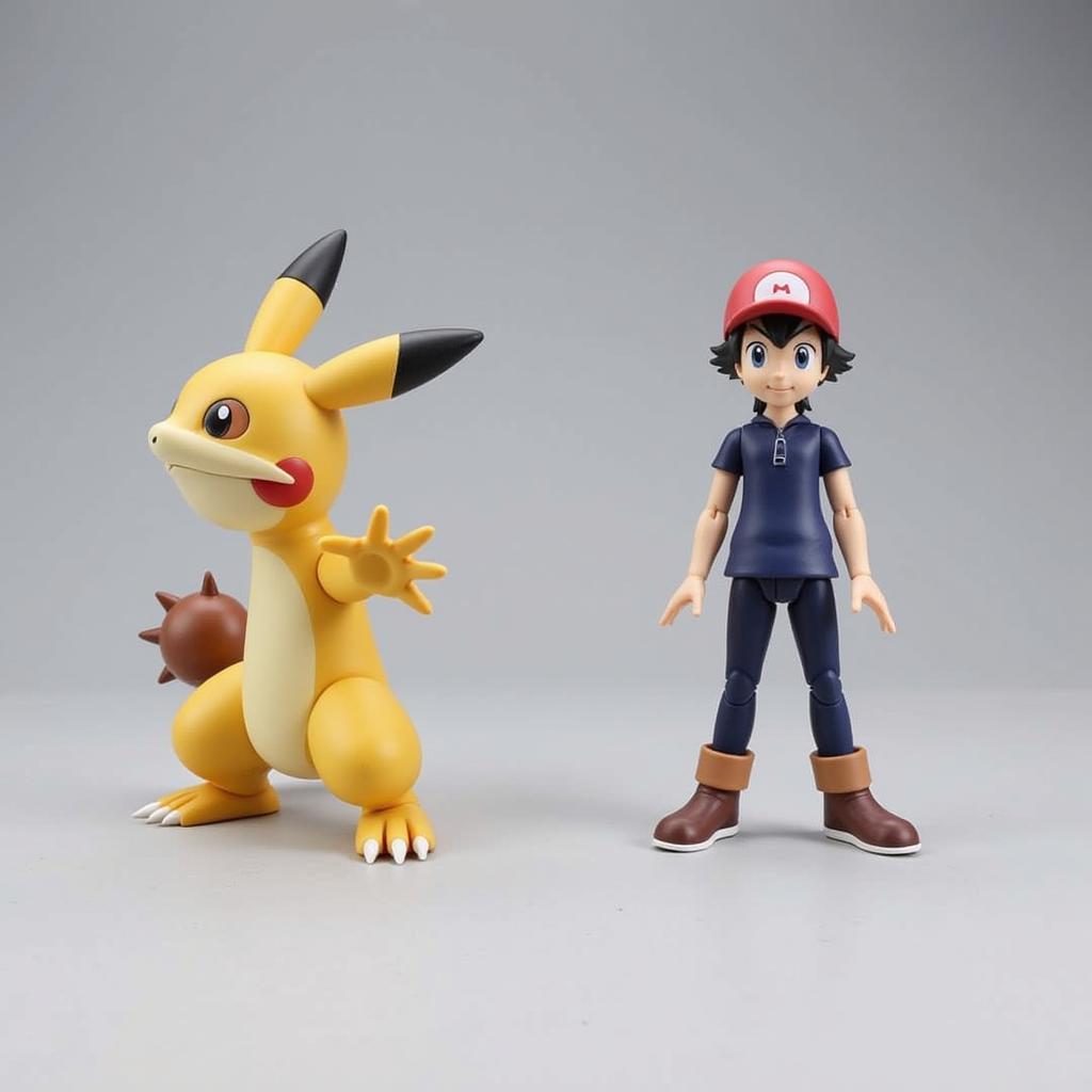 Pokemon D-Arts Articulation Comparison