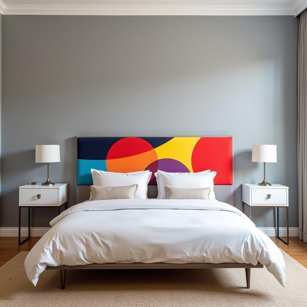 Pop Art Inspired Bedroom