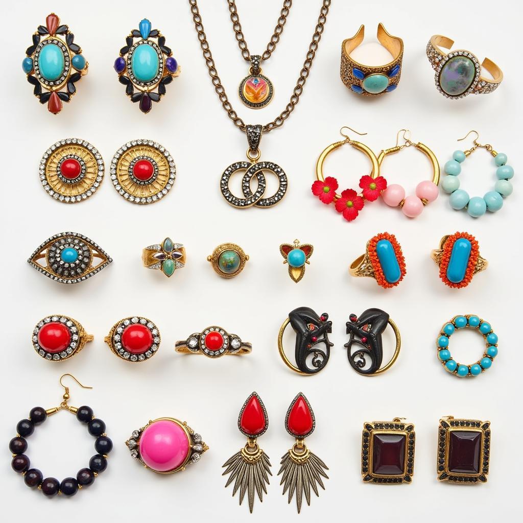 A Collection of Pop Art Jewelry