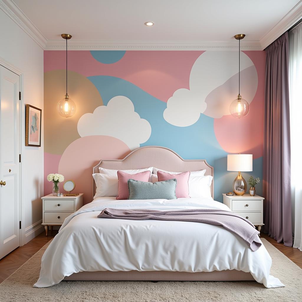 Pop Art Mural Bedroom