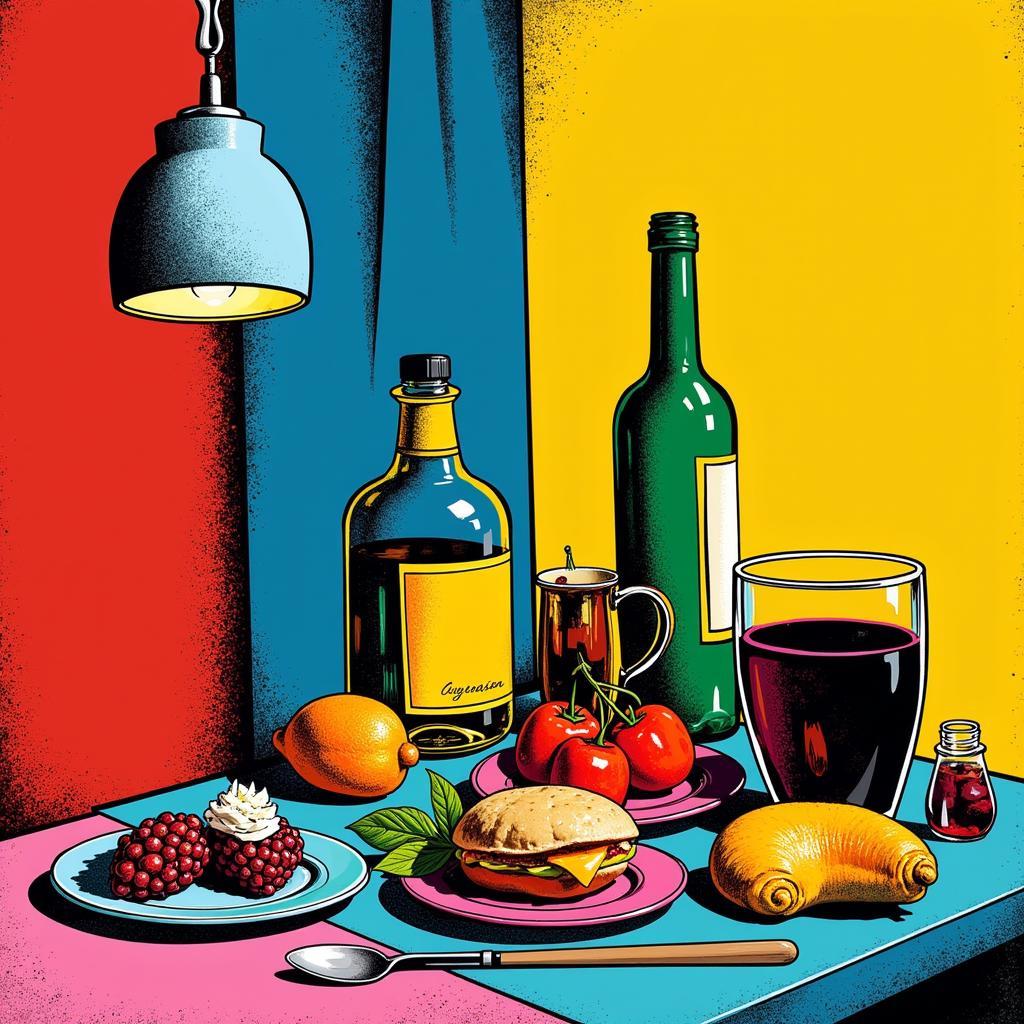 Pop Art Still Life Example