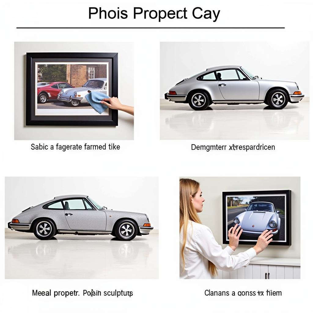 Tips for caring for and maintaining Porsche 911 wall art