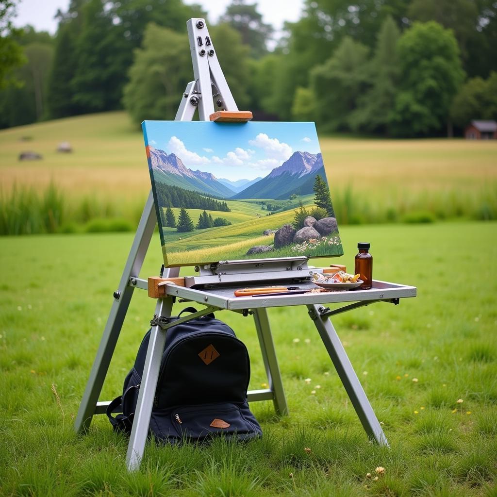 Portable Tripod Easel for Outdoor Painting