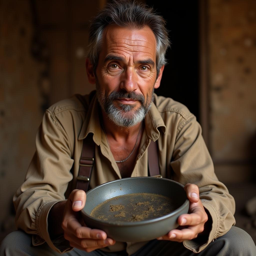 Portrait of a Gold Rush Miner