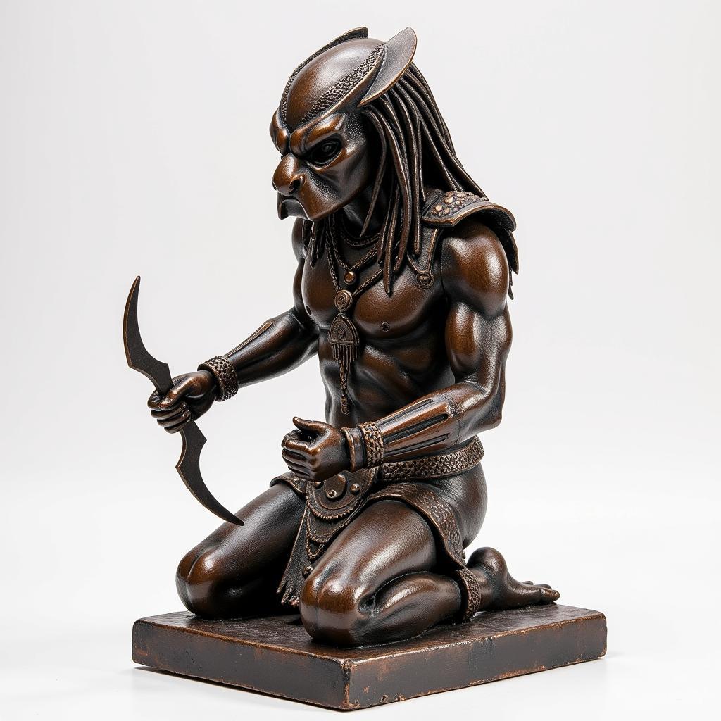 Predator Code of Honor: Bronze Sculpture