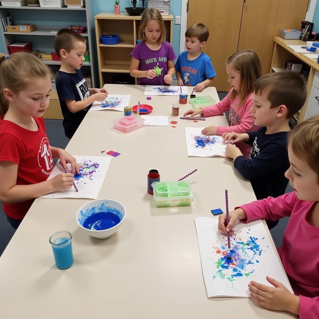 Preschool art activity ideas