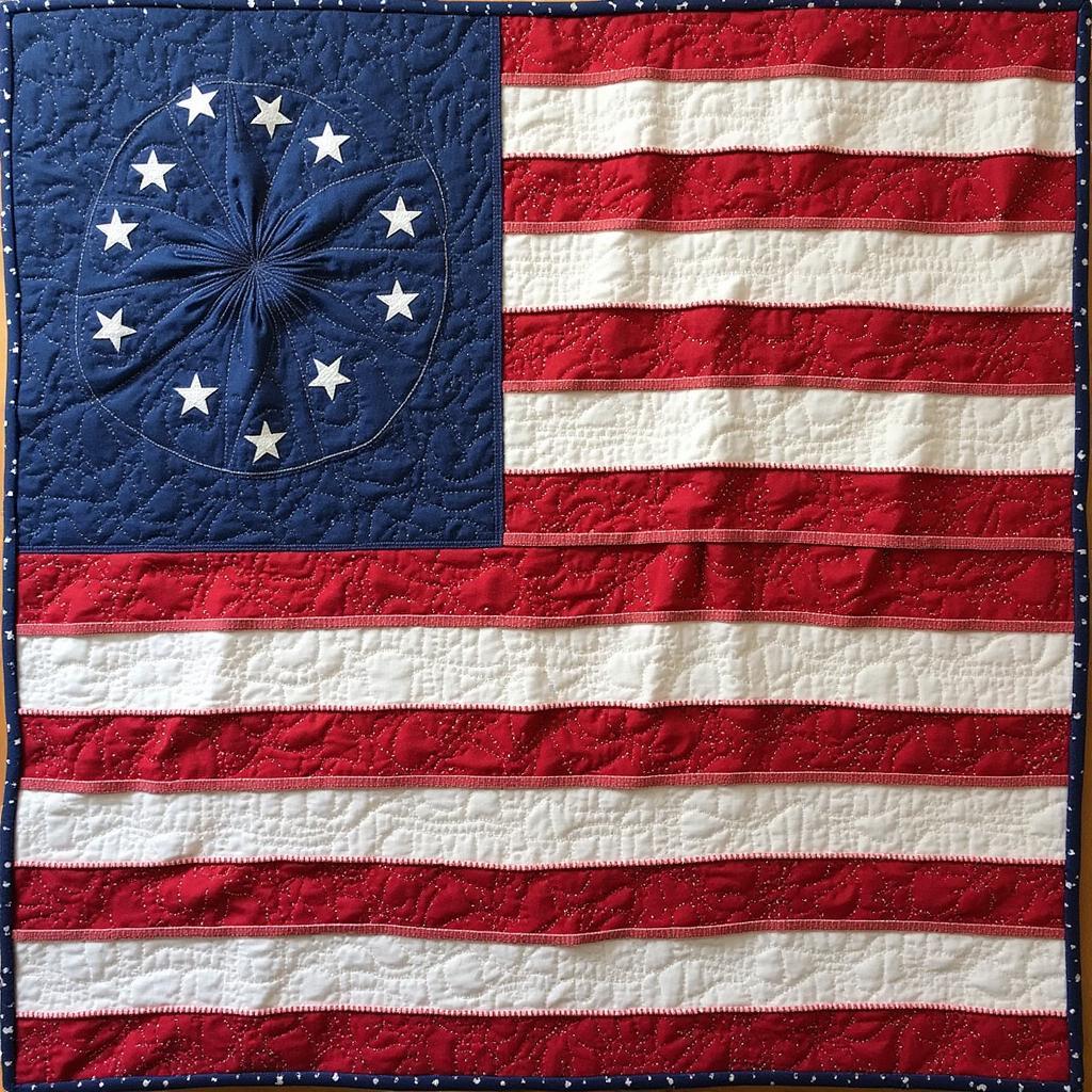 American Flag Quilt